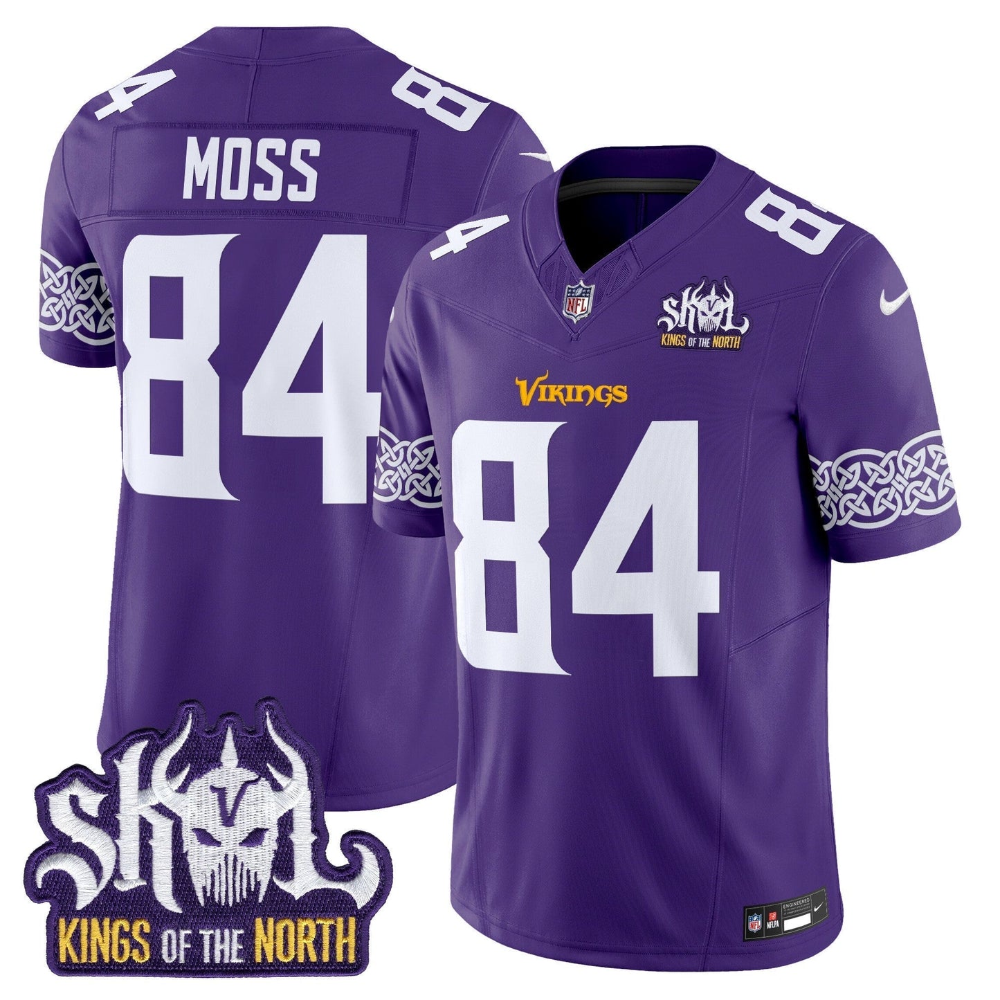 MIN King Of The North Patch Vapor Limited Jersey V2 - All Stitched