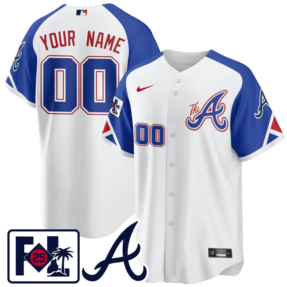 Custom Gender/Name ATL 2025 Spring Training Jersey - All Stitched