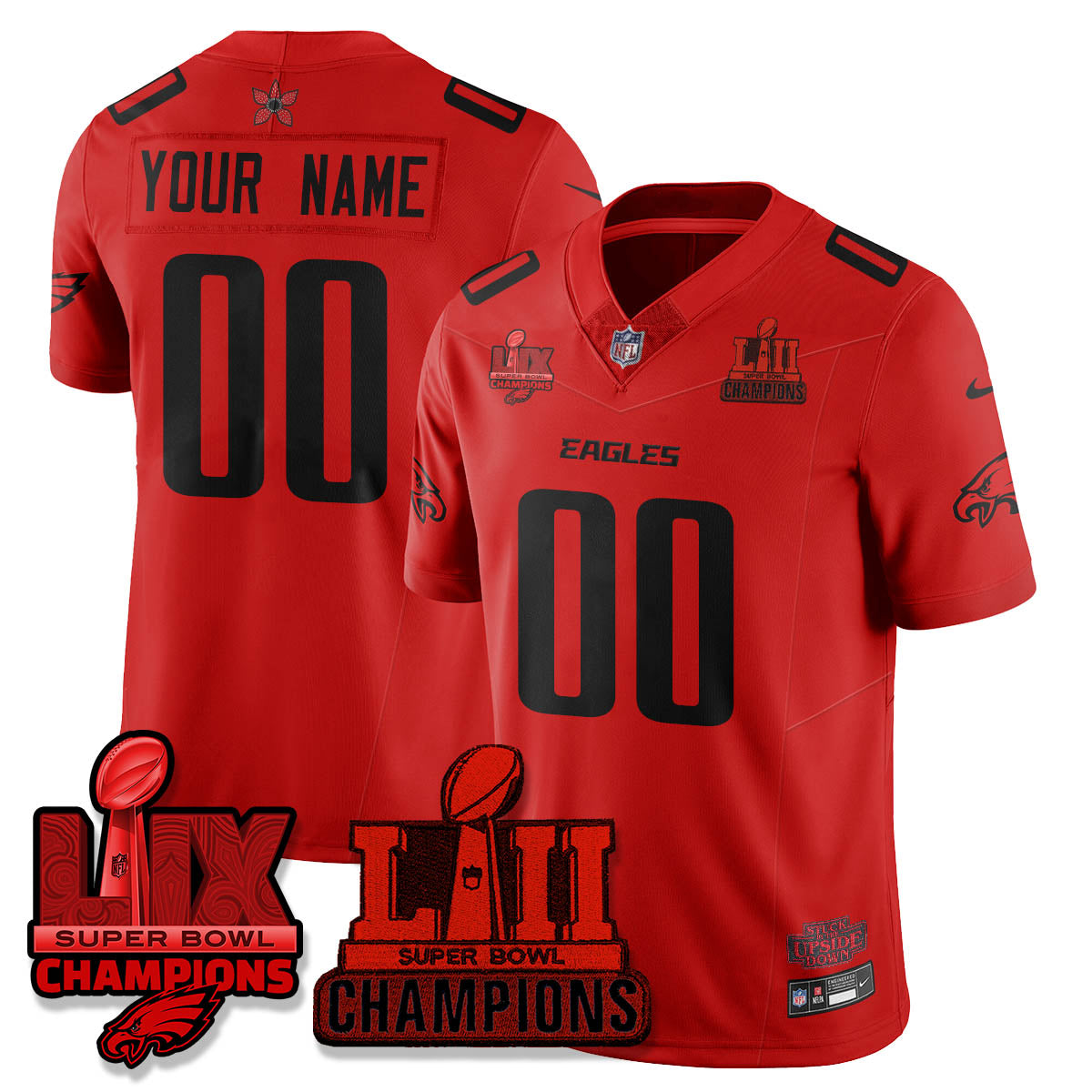 PHI Stranger Things Vapor Limited Jersey - All Stitched