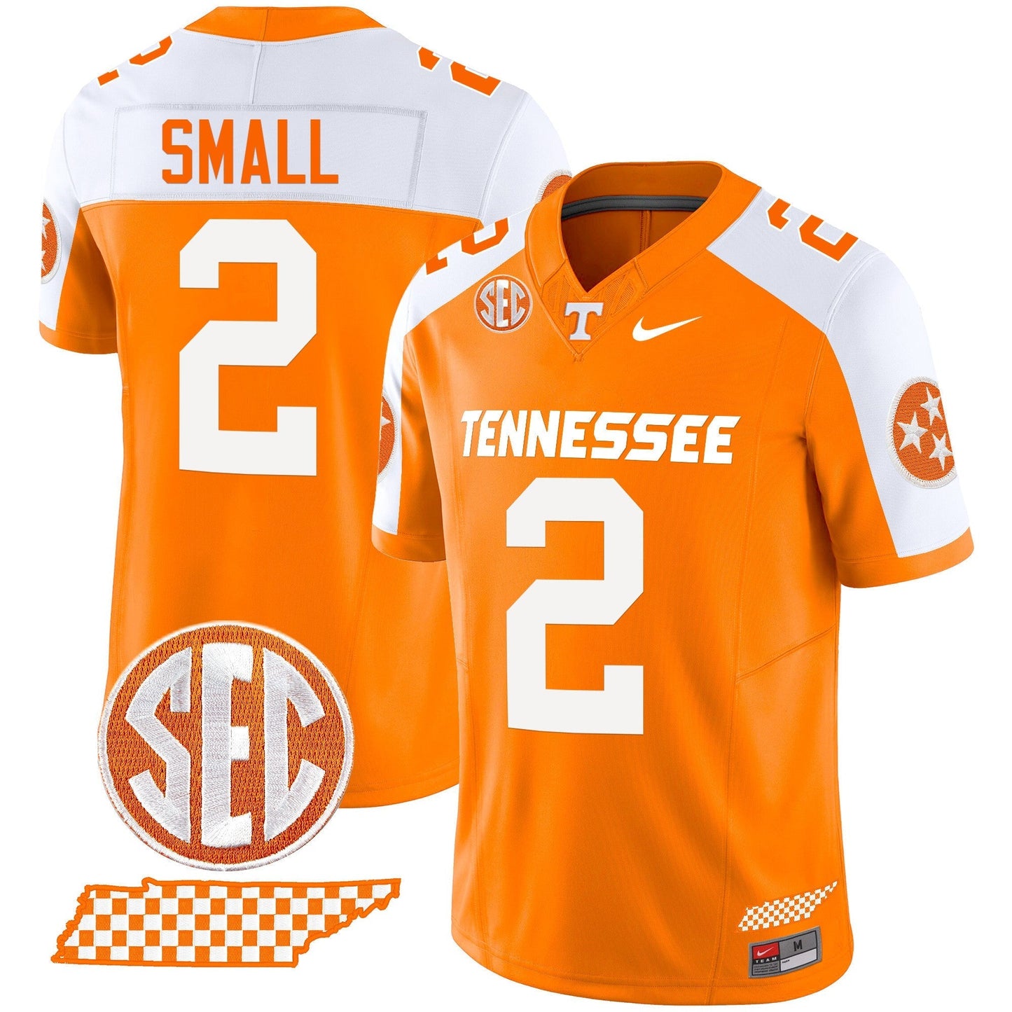 TENN 2024 Checkerboard Vapor Limited Jersey - All Stitched