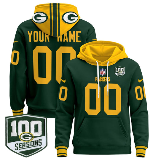 GB Throwback 2024 Custom Pullover Hoodie - All Stitched