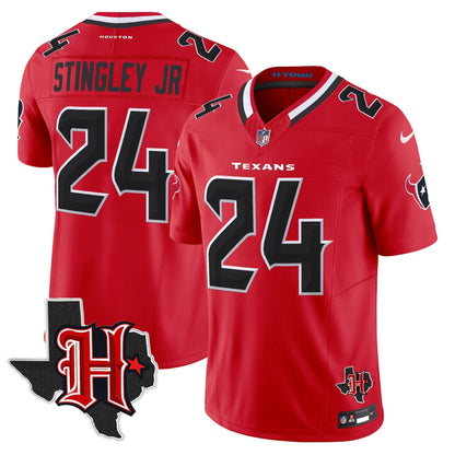 HOU 2024 Texas Patch Vapor Limited Jersey V5 - All Stitched