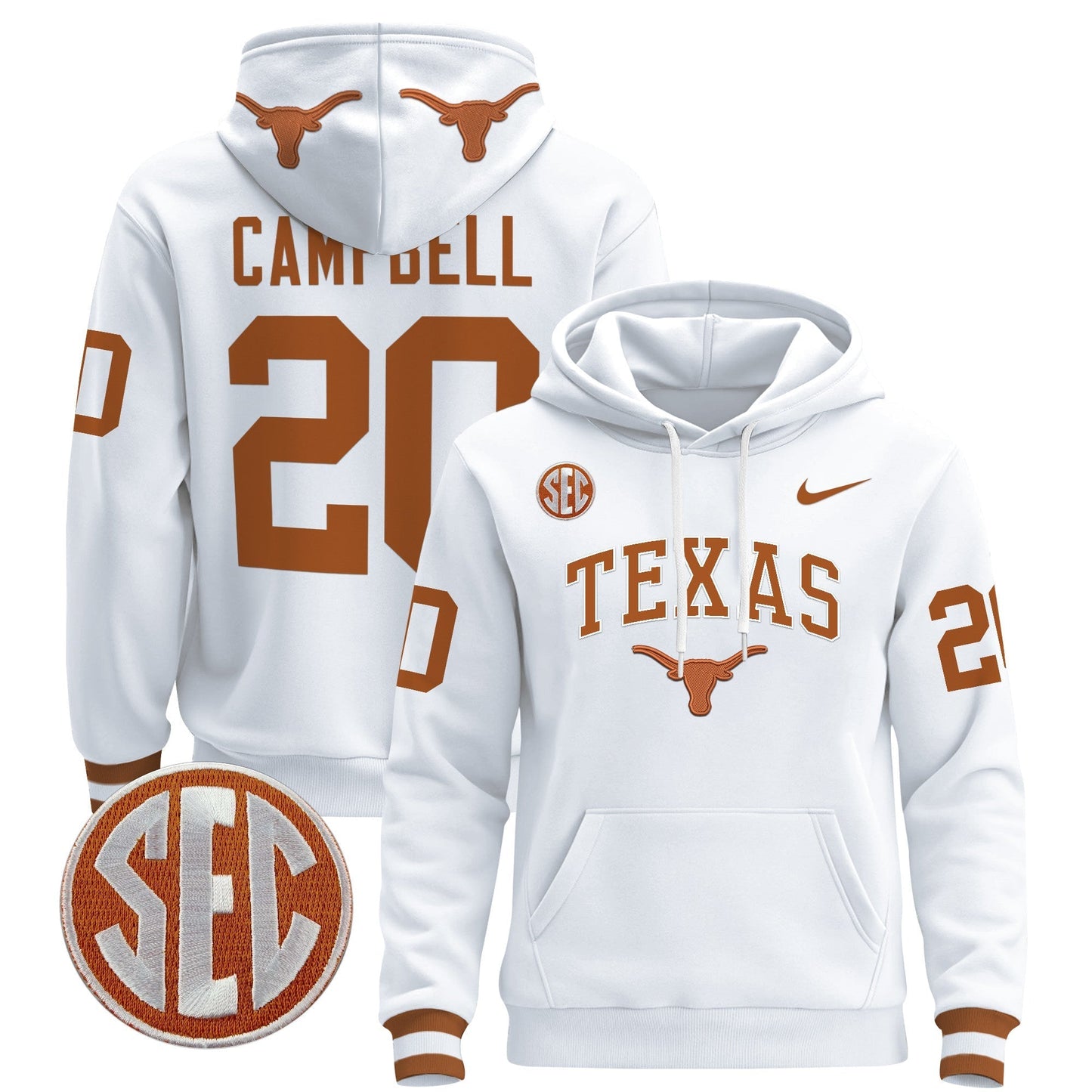 TEX 2024 Pullover Hoodie V3 - All Stitched