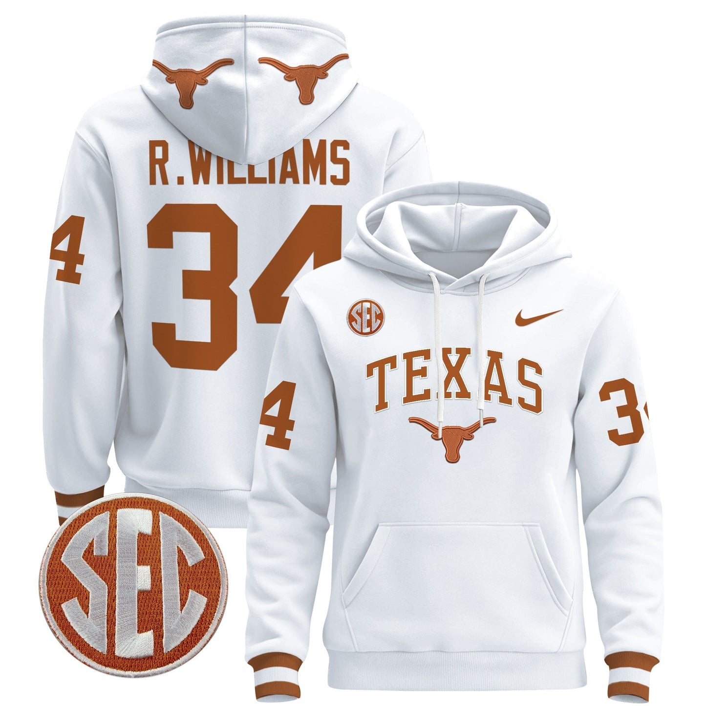 TEX 2024 Pullover Hoodie V3 - All Stitched