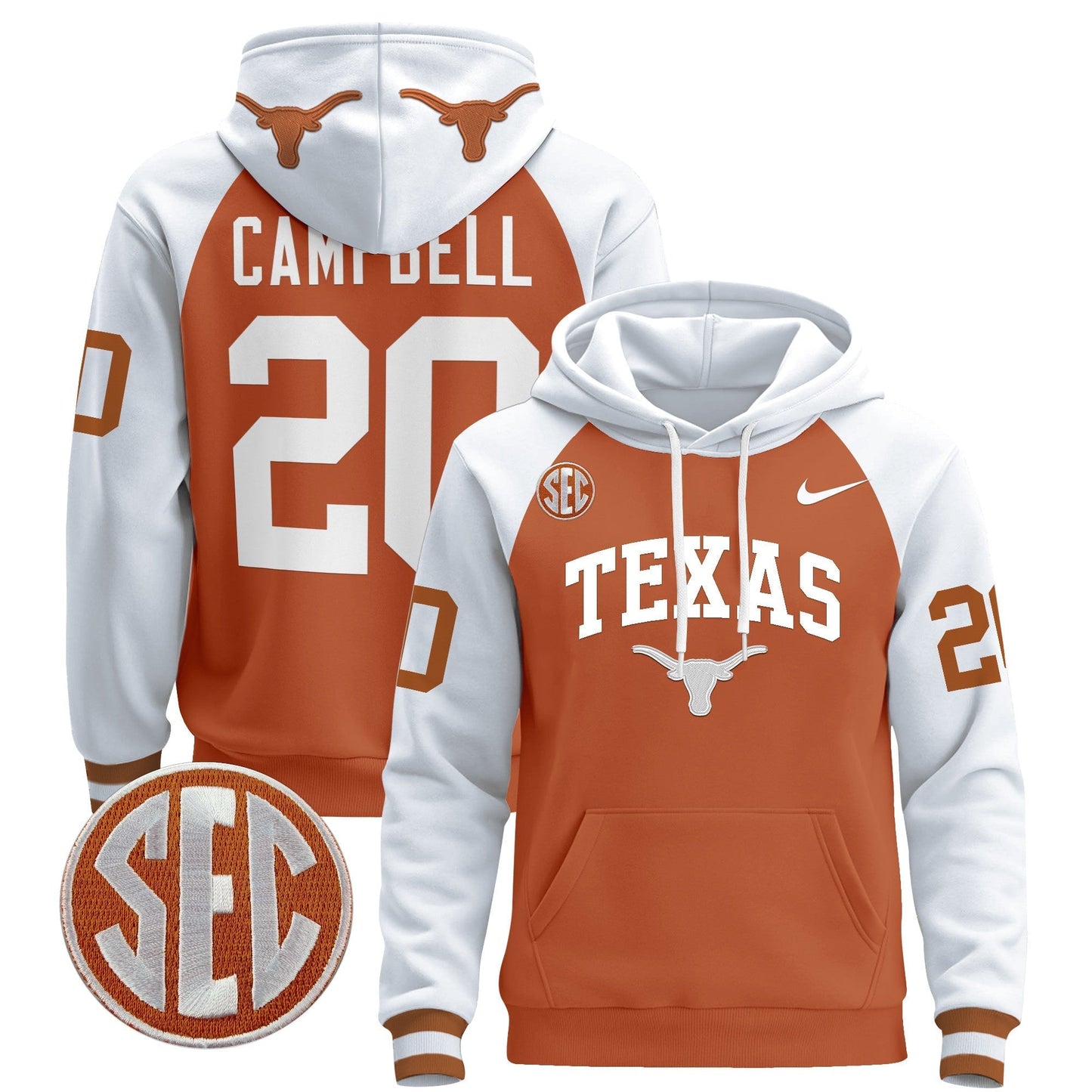 TEX 2024 Pullover Hoodie V3 - All Stitched