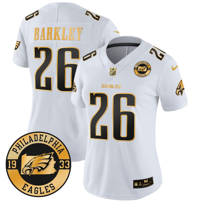 WoEagles 2024 Gold Vapor Limited Jersey - Est. 1933 Patch - All Stitched