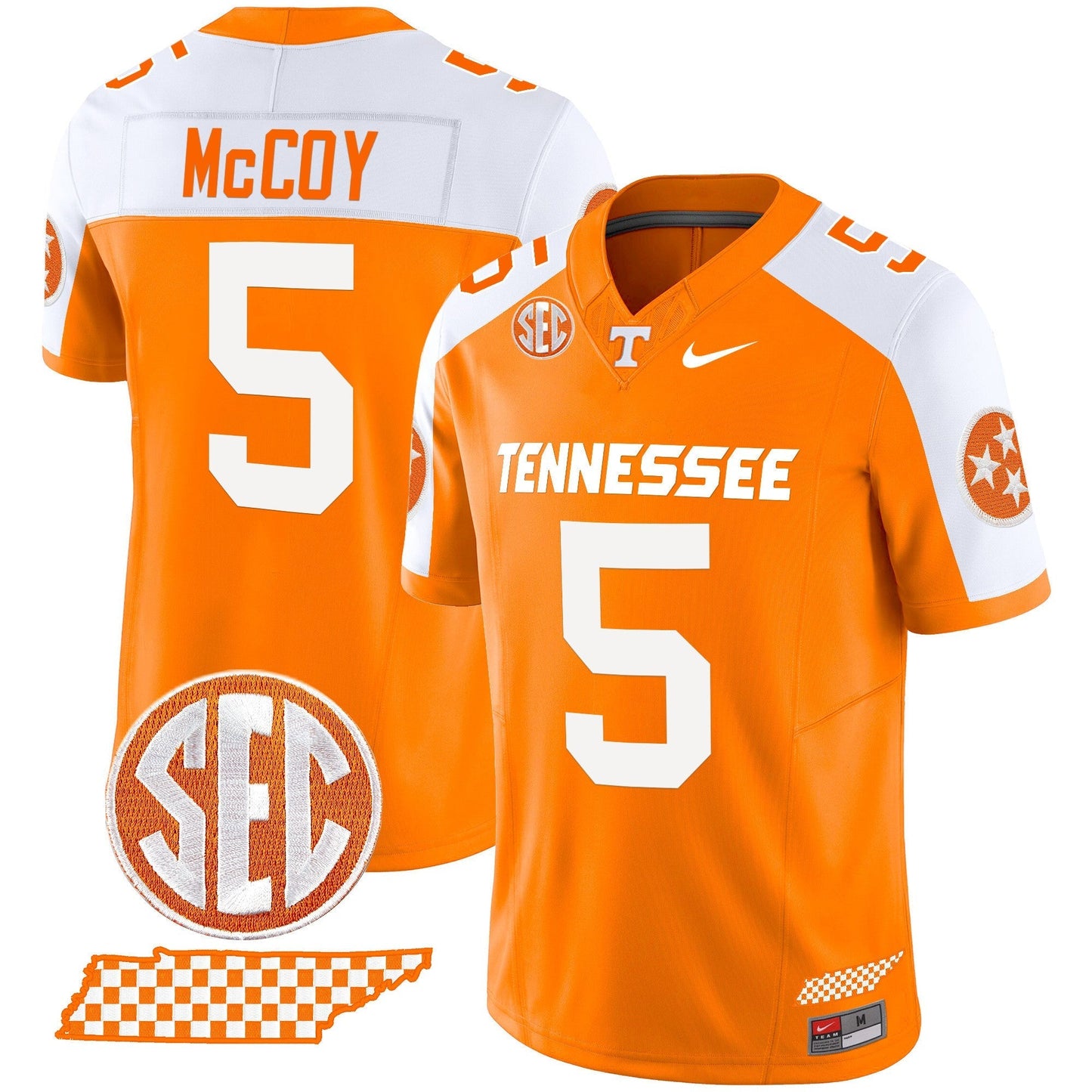 TENN 2024 Checkerboard Vapor Limited Jersey - All Stitched