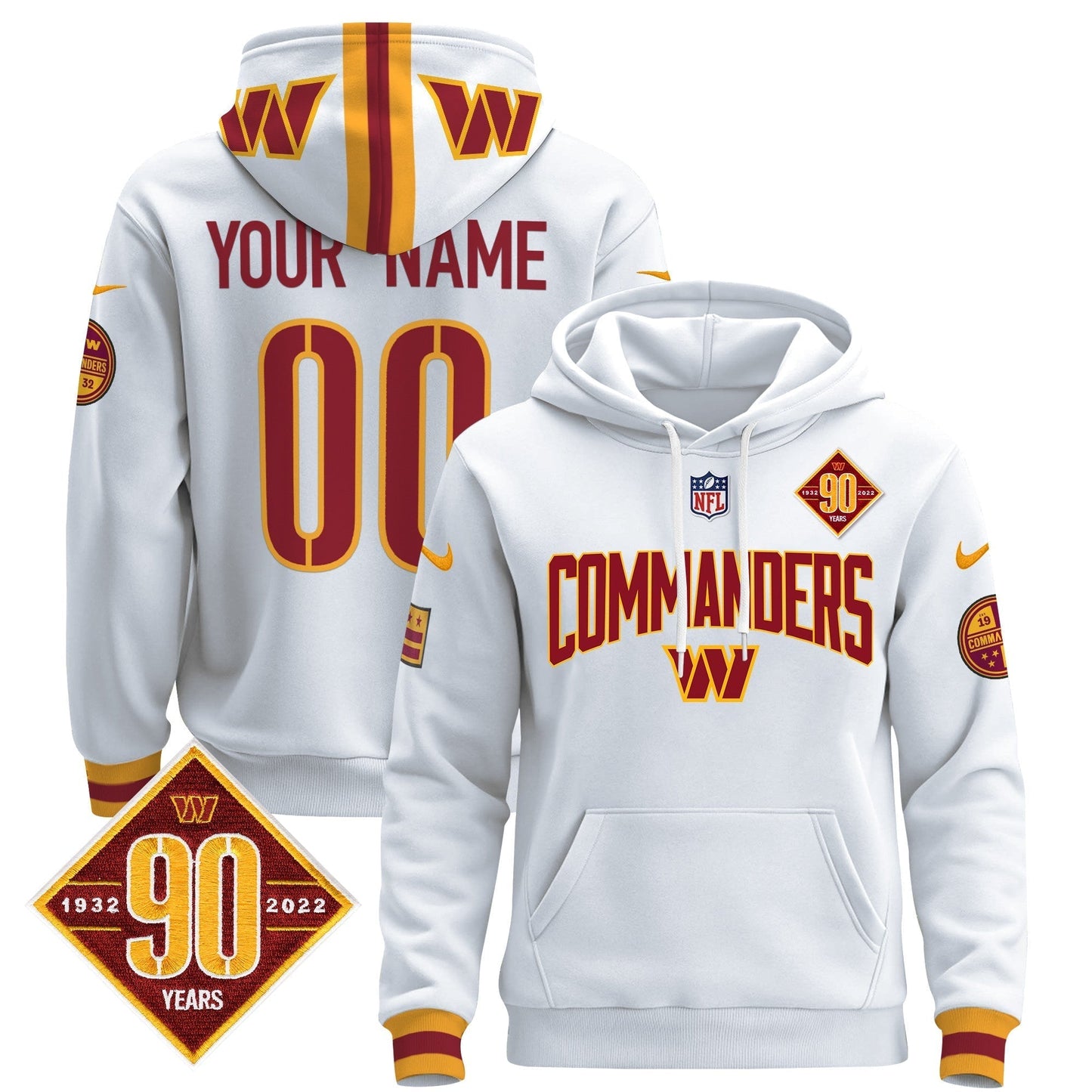 WAS 2024 Custom Pullover Hoodie V2- All Stitched