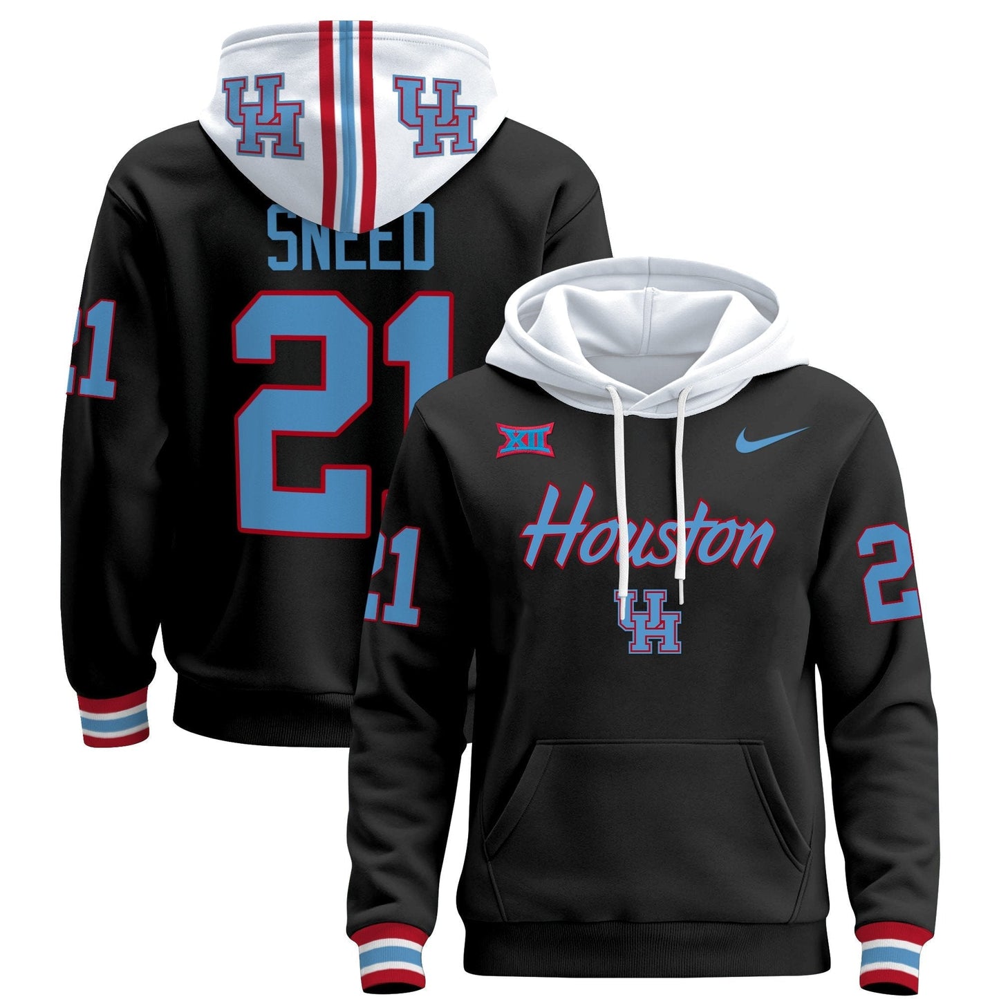 HOU 2024 Pullover Hoodie V3