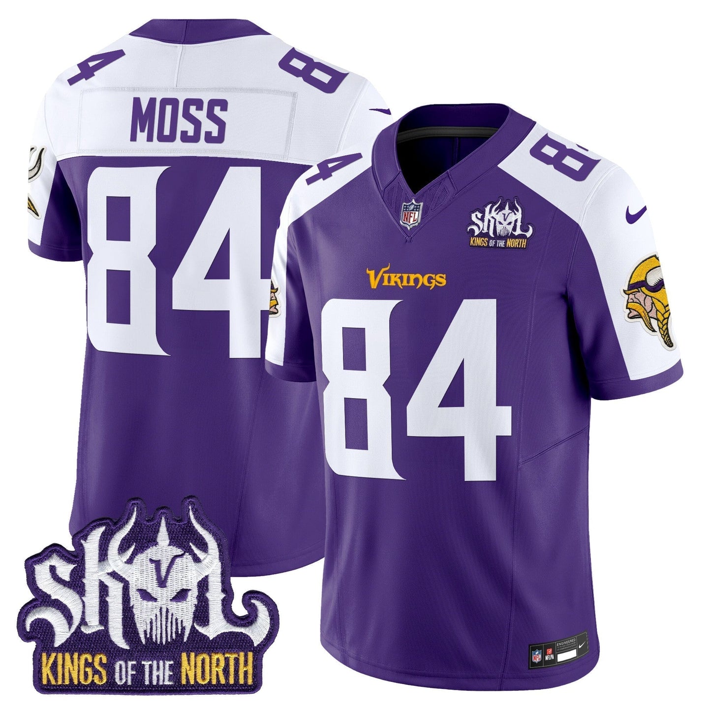 MIN King Of The North Patch Vapor Limited Jersey V2 - All Stitched