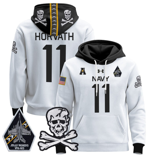 Navy MID 2024 Pullover Hoodie V2