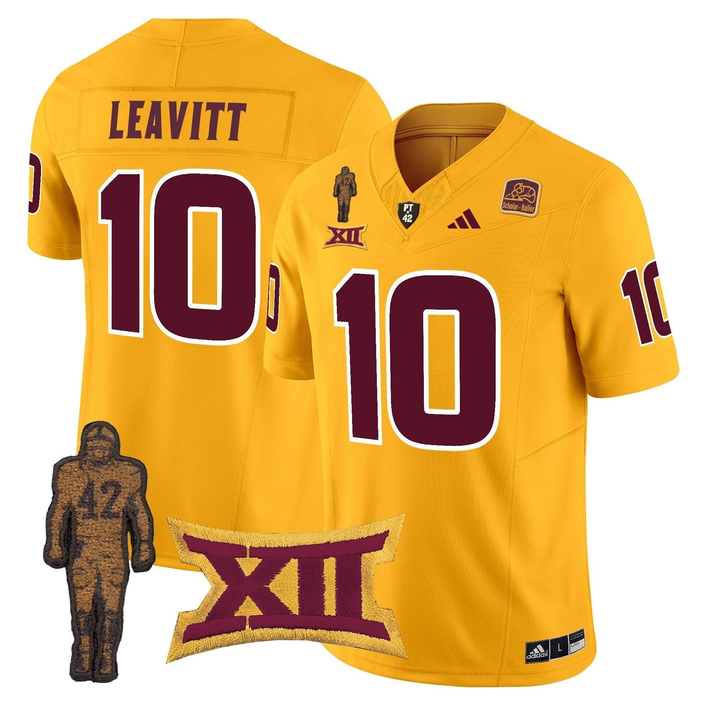 ASU Pat Tillman Honoring Patch Vapor Limited Jersey - All Stitched