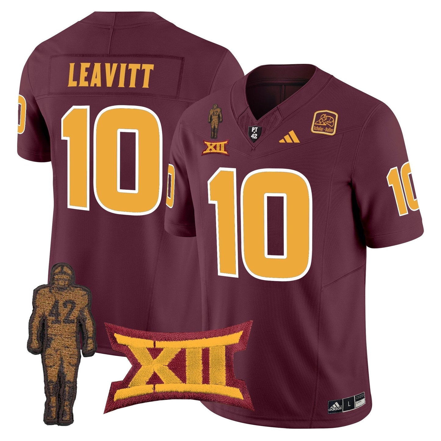 ASU Pat Tillman Honoring Patch Vapor Limited Jersey - All Stitched
