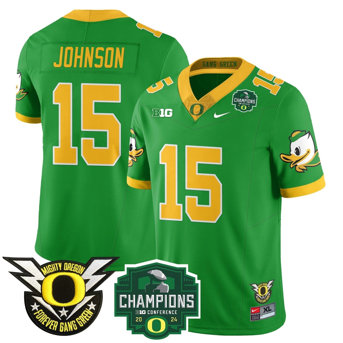 ORE 2024 Big Ten Champions Jersey - All Stitched