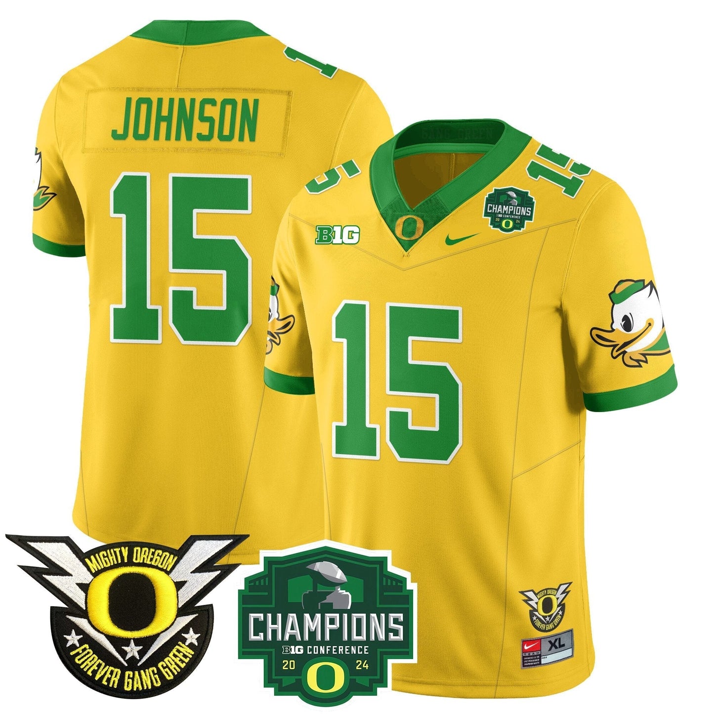 ORE 2024 Big Ten Champions Jersey - All Stitched