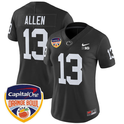 Women's PSU Orange Bowl Patch Vapor Limited Jersey V2 - All Stitched