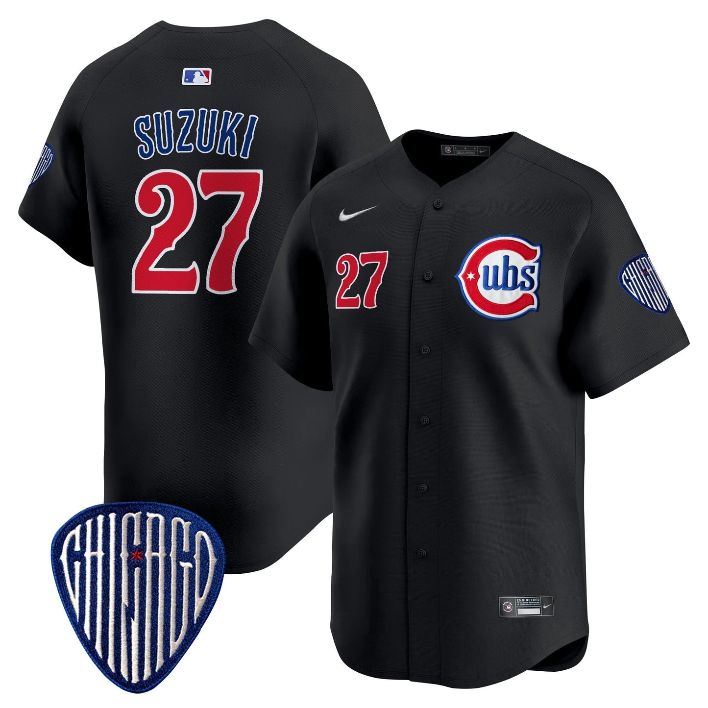 CHC Blue Alternate Vapor Premier Limited Jersey - All Stitched