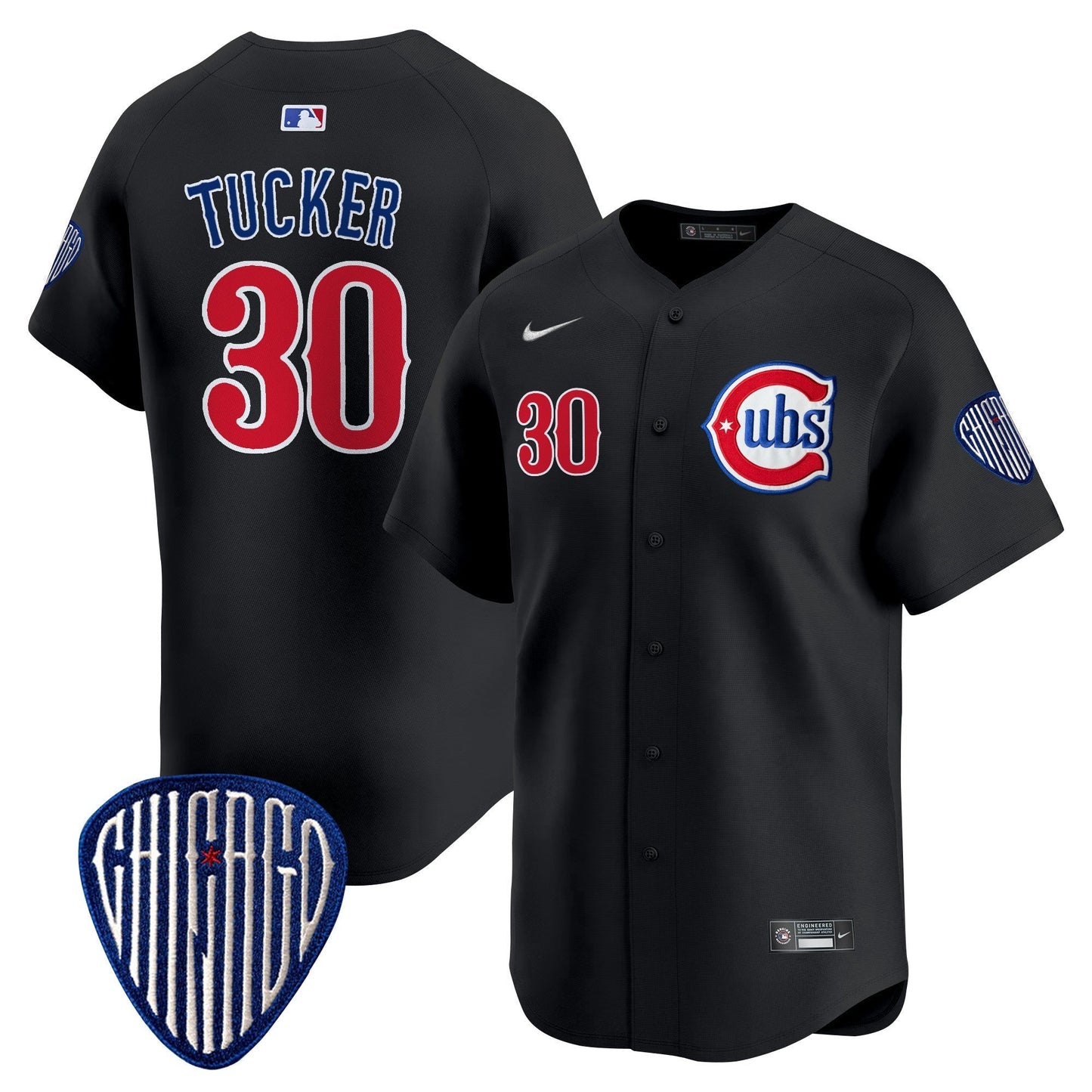 CHC Blue Alternate Vapor Premier Limited Jersey - All Stitched