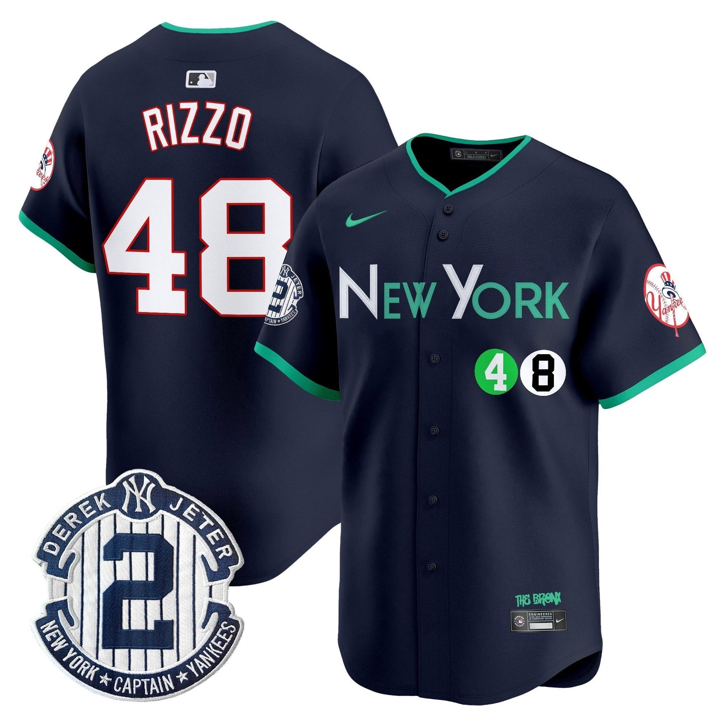 Men's New York Yankees City Connect Vapor Premier Limited Jersey - All Stitched