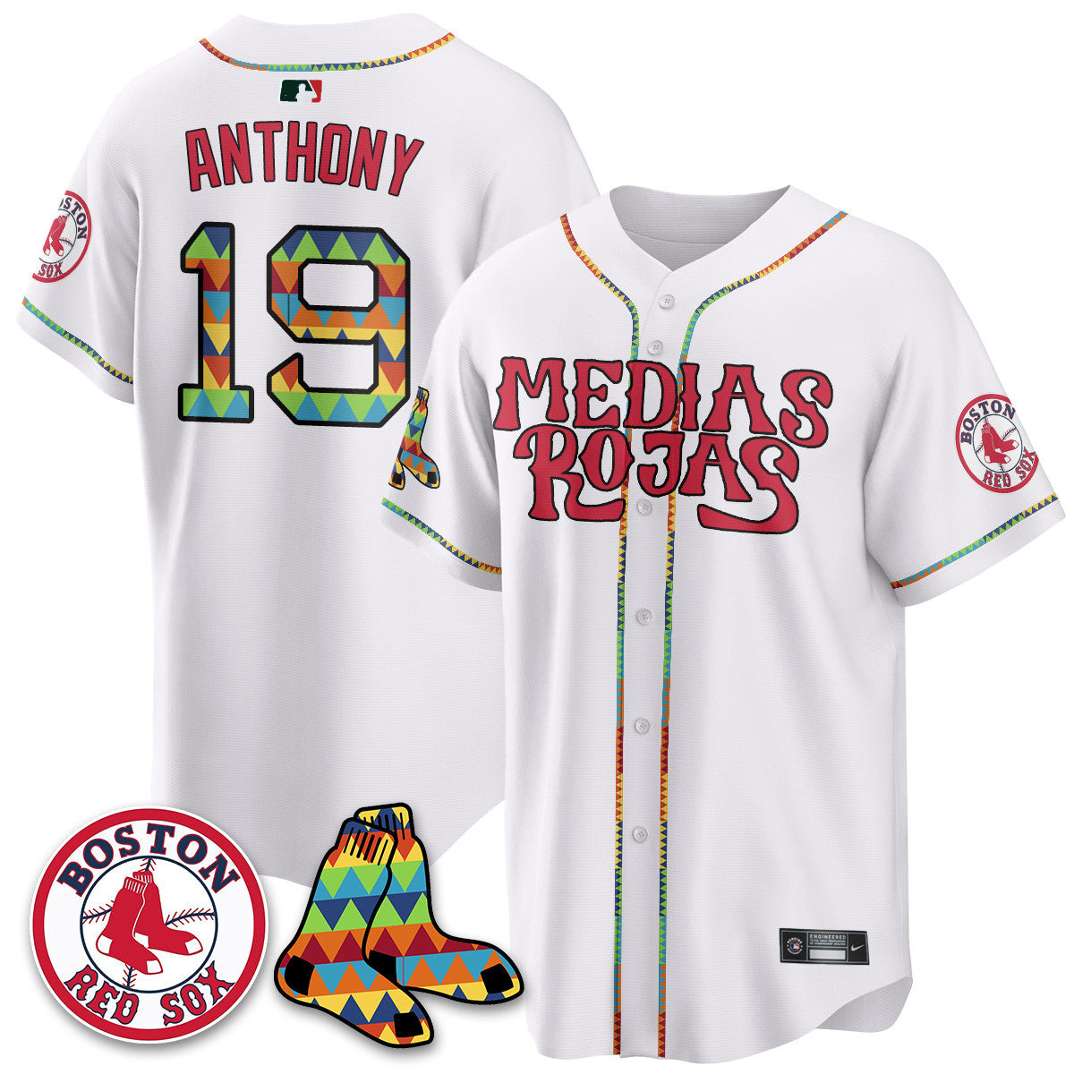 BOS "Medias Rojas" Limited Jersey - All Stitched