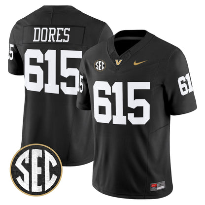 Men's Vanderbilt Commodores 2025 Vapor Limited Jersey - All Stitched