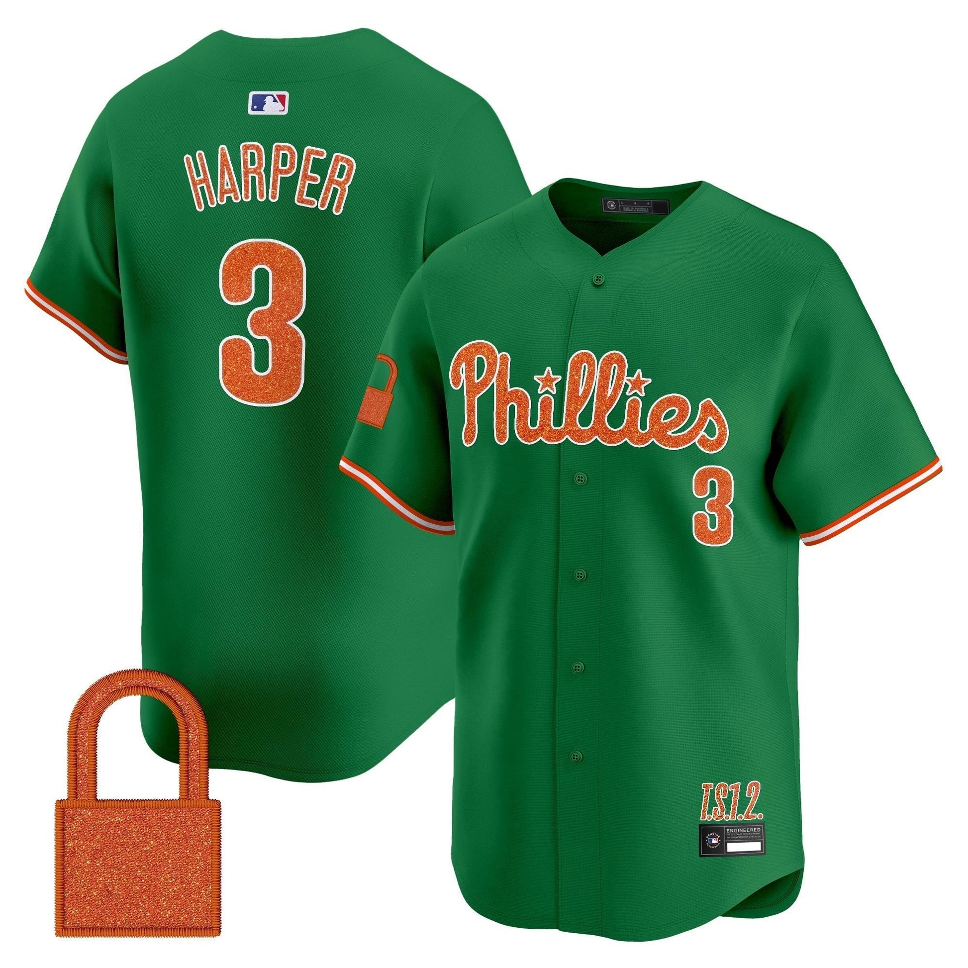 Men's Philadelphia Phillies 'Taylor Swift - TS12 - The Life of a Showgirl' Vapor Premier Limited Jersey - All Stitched