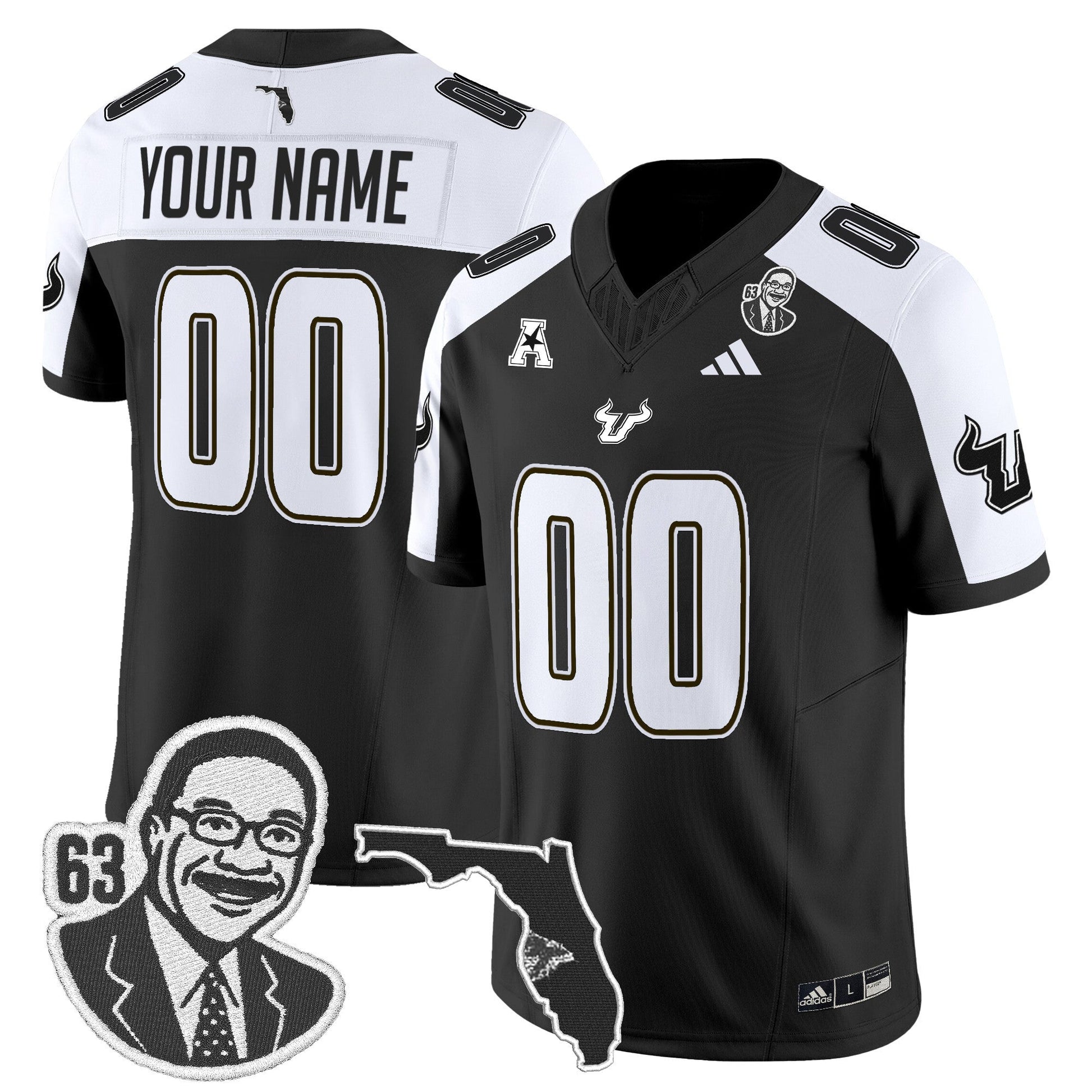 South Florida Bulls 'Lee Roy Selmon Legacy Edition' Vapor Limited Custom Jersey - All Stitched