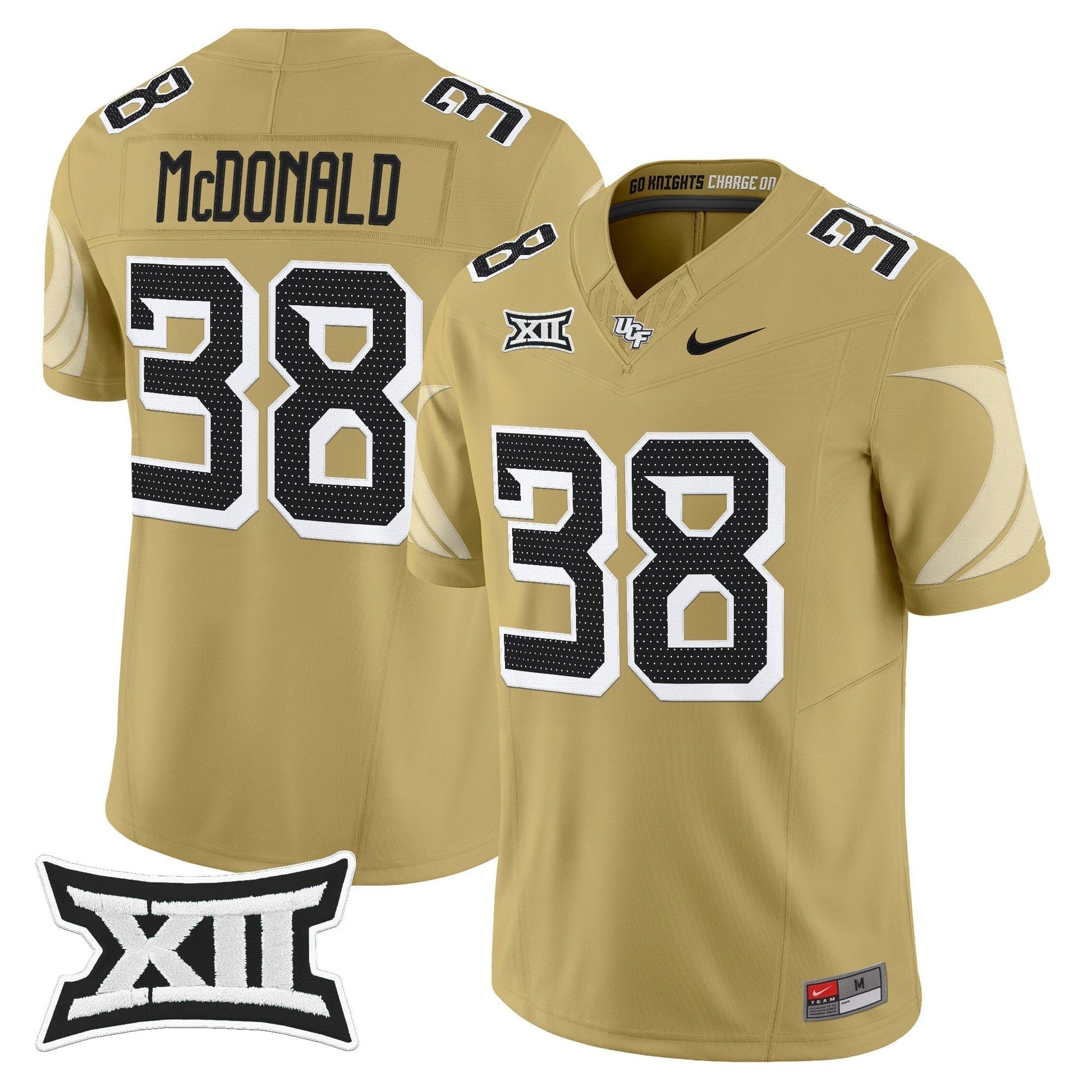 Men's UCF Knights 2025 Vapor Limited Jersey - All Stitched