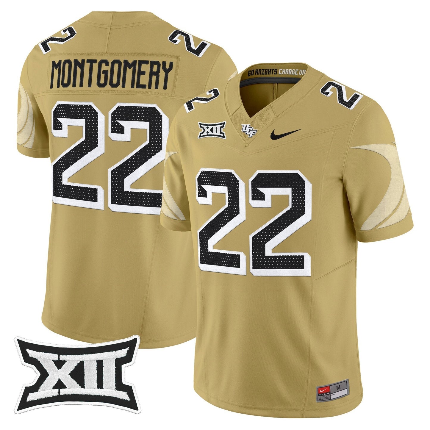 Men's UCF Knights 2025 Vapor Limited Jersey - All Stitched