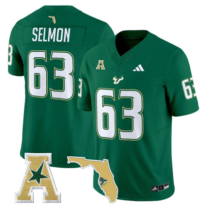 Men's South Florida Bulls 2025 Vapor Limited Jersey - All Stitched