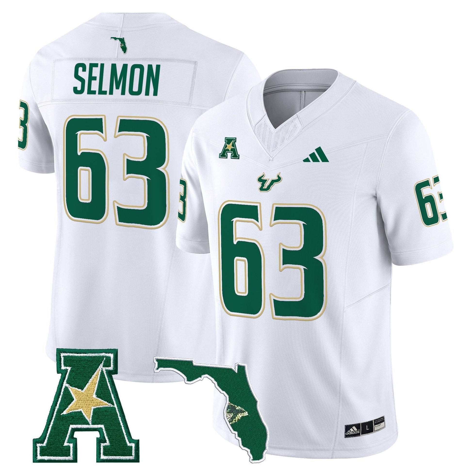 Men's South Florida Bulls 2025 Vapor Limited Jersey - All Stitched