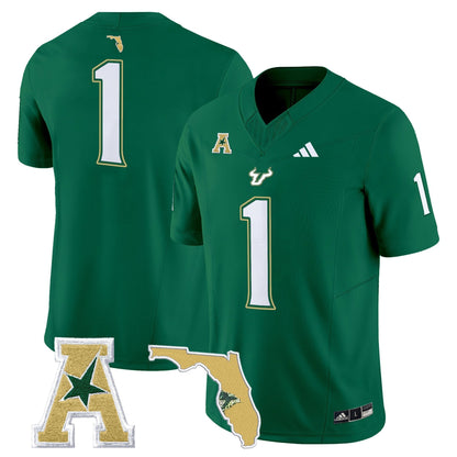 Men's South Florida Bulls 2025 Vapor Limited Jersey - All Stitched