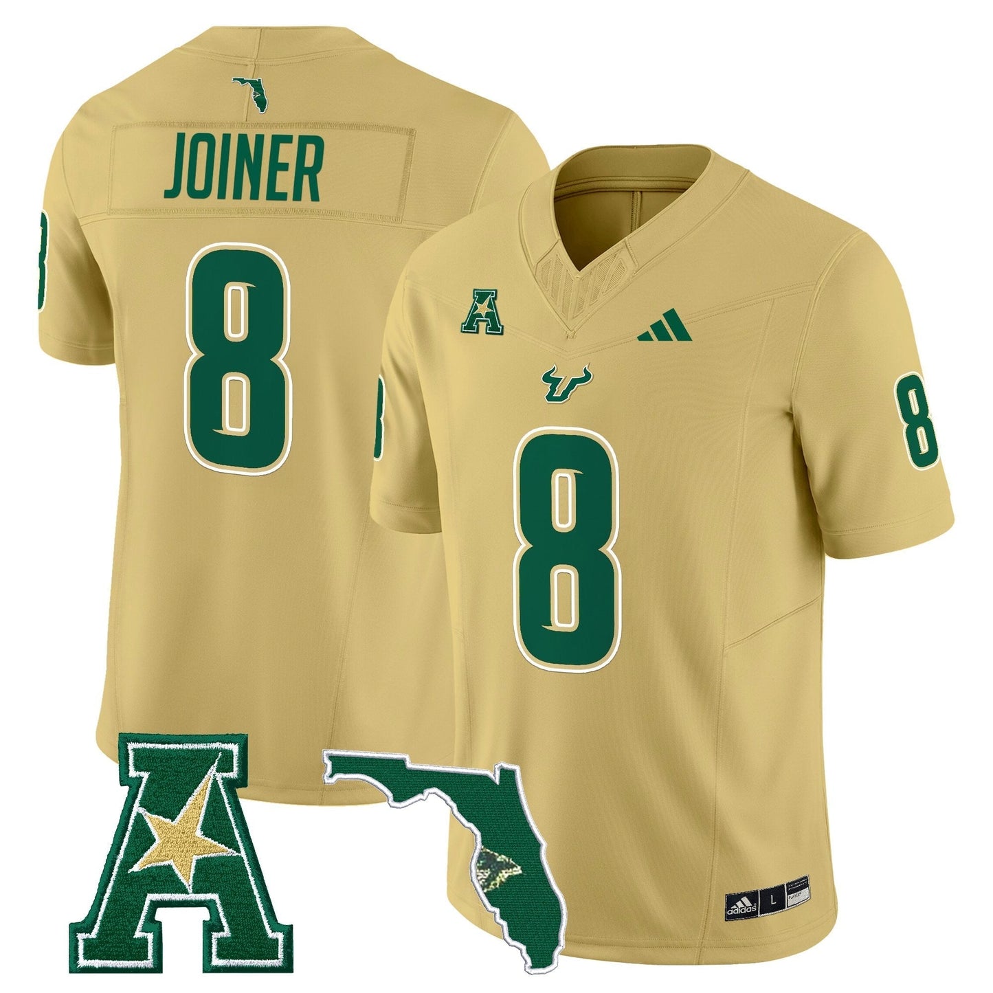 Men's South Florida Bulls 2025 Vapor Limited Jersey - All Stitched