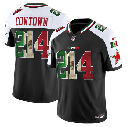 Men's Dallas Cowboys Mexico Vapor Limited Jersey V3 - All Stitched