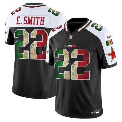 Men's Dallas Cowboys Mexico Vapor Limited Jersey V3 - All Stitched