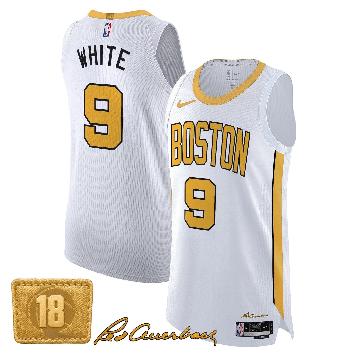 Boston Celtics 2025/26 City Edition Swingman Jersey - All Stitched