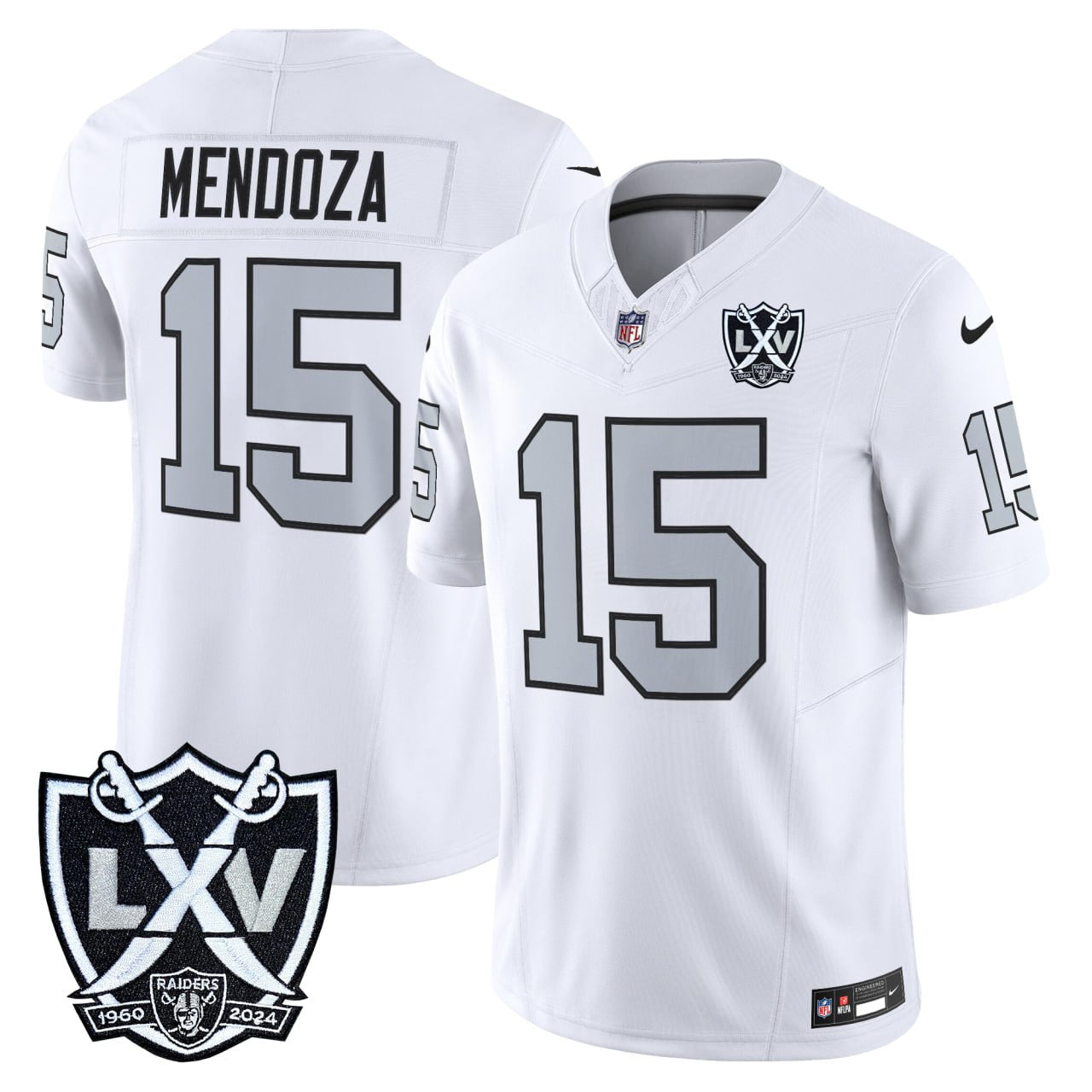 Fernando Mendoza Las Vegas Raiders Jersey Collection - All Stitched