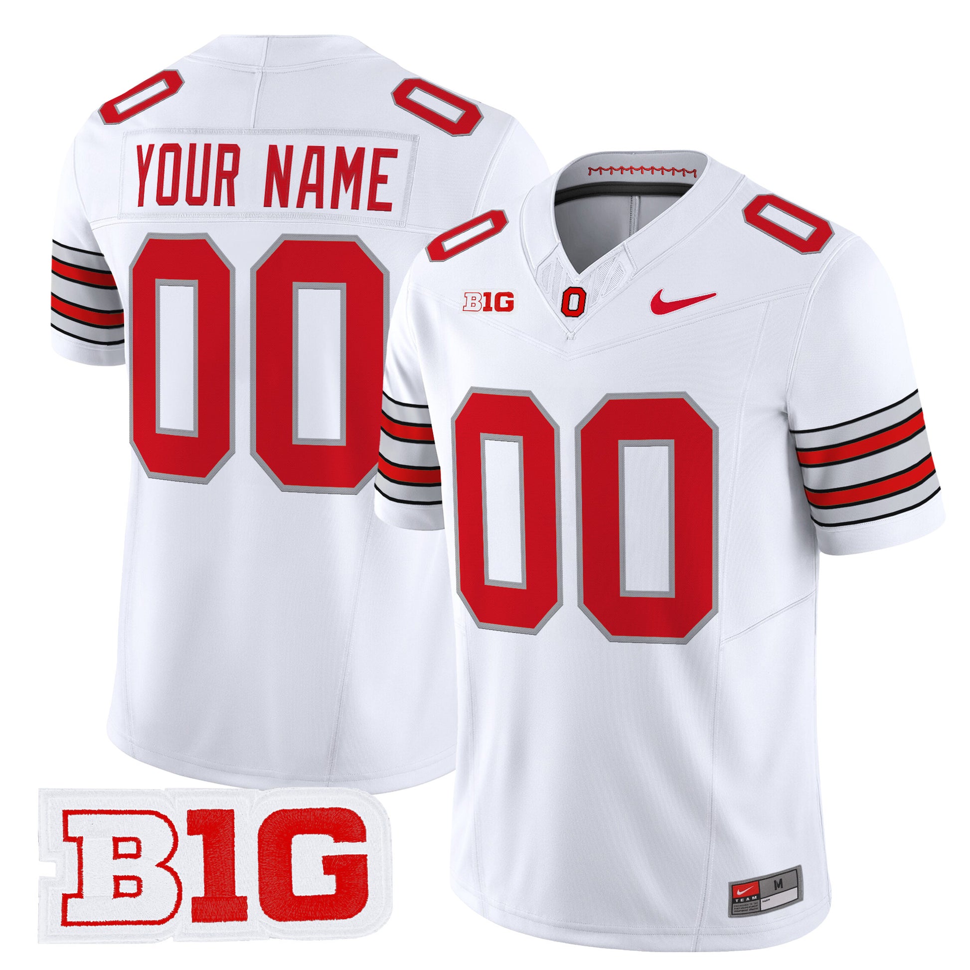 Ohio State Buckeyes 2026 "Tunnel Vision" Vapor Limited Custom Jersey - All Stitched