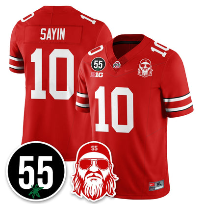 OSU Vapor Limited Jersey - Nick Mangold Patch - All Stitched