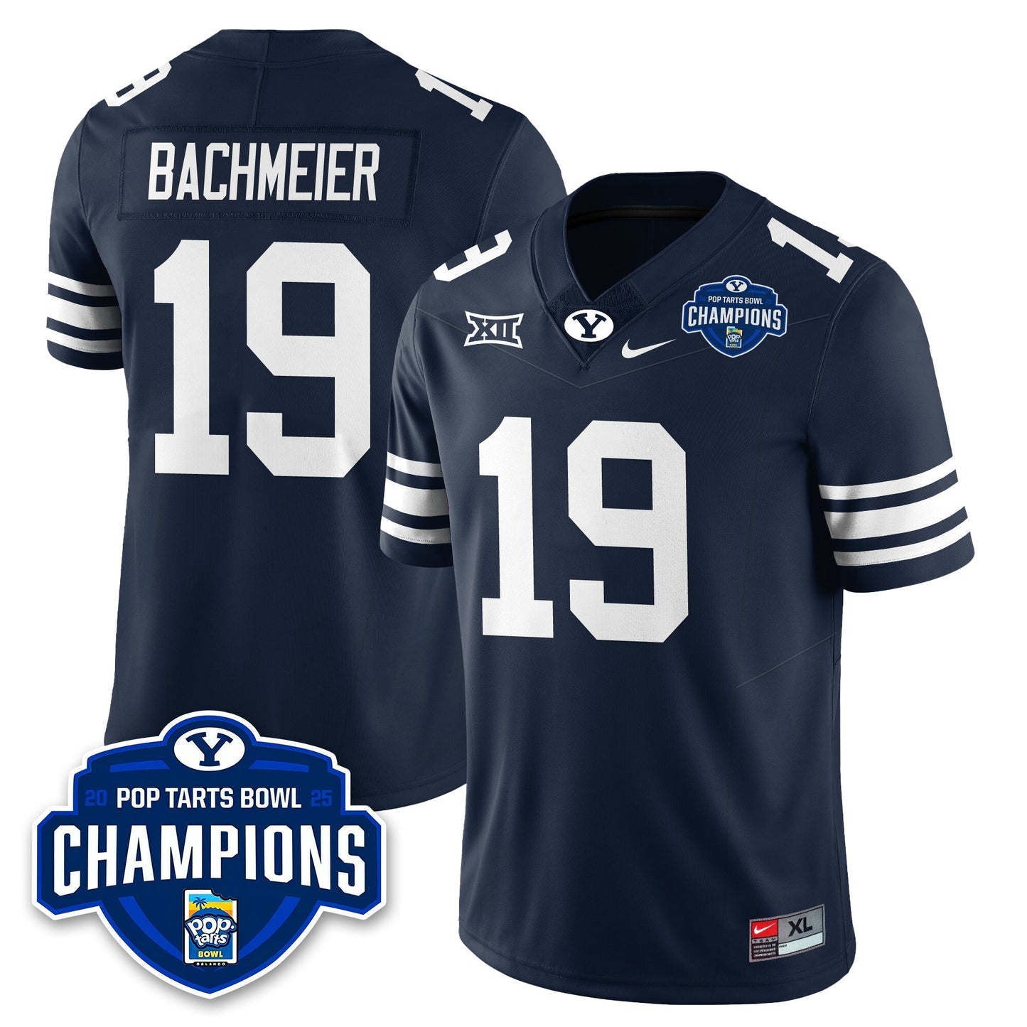 BCS Football 2025 Pop-Tarts Bowl Champions Jersey - All Stitched