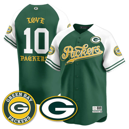 GB Born x Raised Baseball Jersey - All Stitched