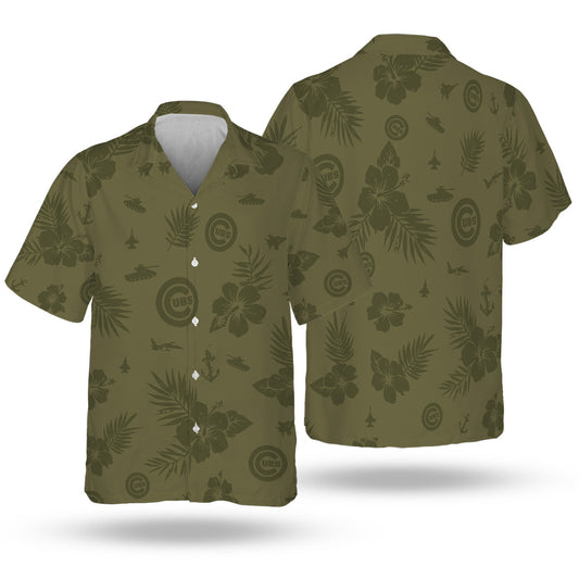 CHC Special Armed Forces Hawaiian Design Button Shirt V2