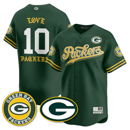 GB Born x Raised Baseball Jersey - All Stitched