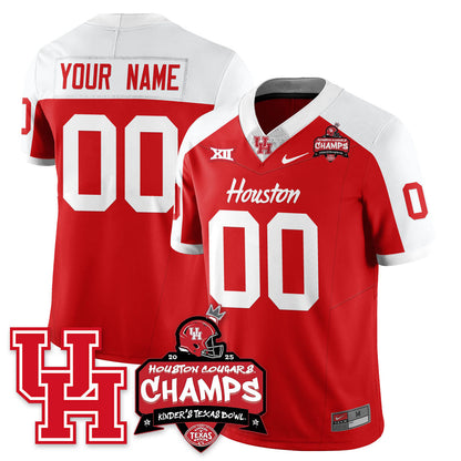 HCG Football 2025 Kinder's Texas Bowl Champions Jersey - All Stitched