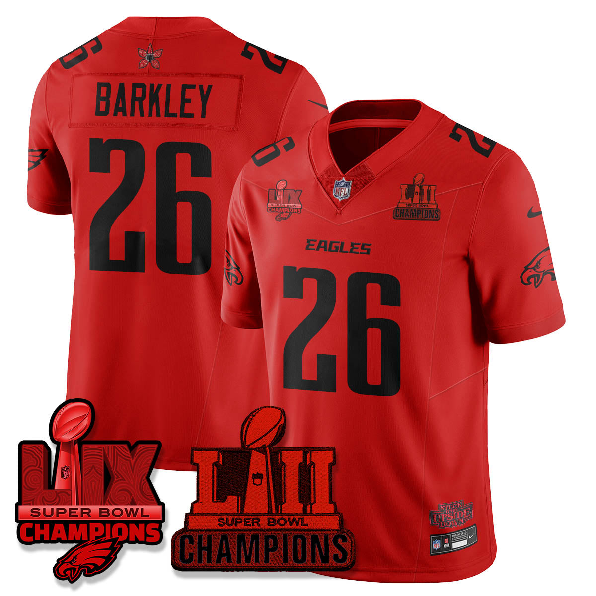 PHI Stranger Things Vapor Limited Jersey - All Stitched