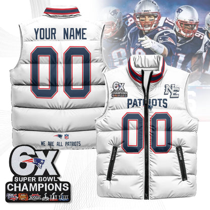 NE 6-Time Champions Unisex Puffer Vest