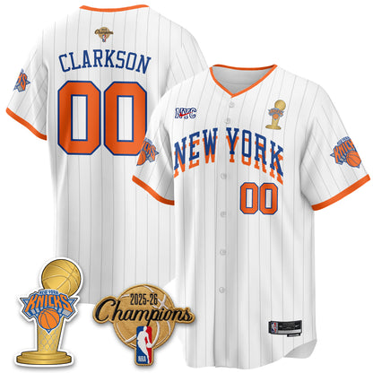 NYK 2026 NBA Champions Vapor Jersey - Stitched2