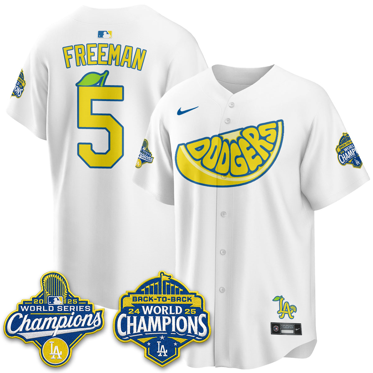 LAD Lemonade Collection Vapor Jersey - Stitched