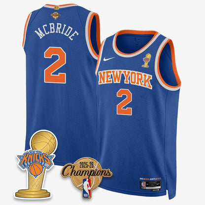 NYK 2026 Basketball Champions Vapor Jersey - Stitched2