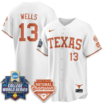 TEX Softball 2026 World Series (WCWS) Vapor Premier Limited Jersey - B2B Champs - All Stitched
